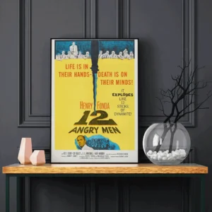 12 Angry Men LED Backlit Poster Frame – Movie Display