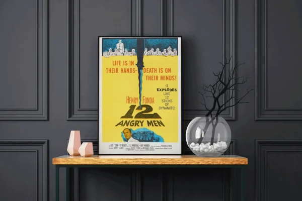 12 Angry Men LED Backlit Poster Frame – Movie Display