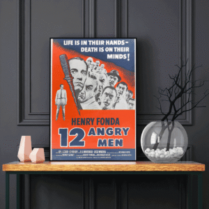12 Angry Men LED Backlit Poster Frame – Movie Display