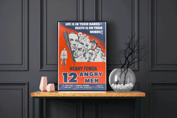 12 Angry Men LED Backlit Poster Frame – Movie Display