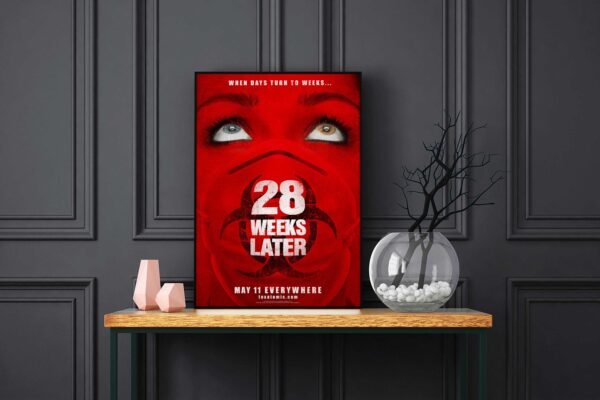 28 Weeks Later LED Backlit Poster Frame – Movie Display