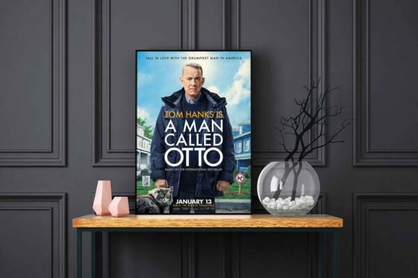 A Man Called Otto LED Backlit Poster Frame – Movie Display