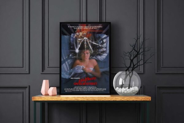 A Nightmare On Elm Street LED Backlit Poster Frame – Movie Display