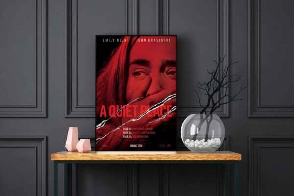 A Quiet Place LED Backlit Poster Frame – Movie Display