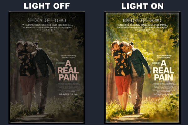 A Real Pain LED Backlit Poster Frame – Movie Display