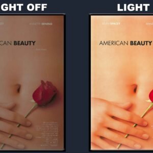 American Beauty LED Backlit Poster Frame – Award-Winning Drama Wall Art