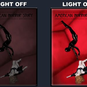 American Horror Story LED Backlit Poster Frame – Movie Display