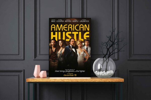 American Hustle LED Backlit Poster Frame – Movie Display