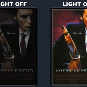 American Psycho LED Backlit Poster Frame – Movie Display