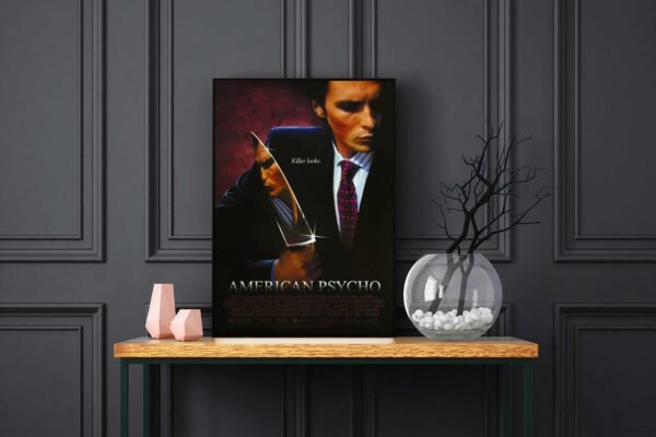 American Psycho LED Backlit Poster Frame – Movie Display