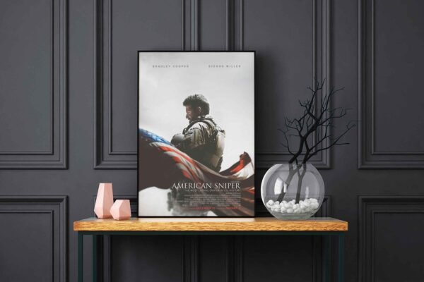 American Sniper LED Backlit Poster Frame – Movie Display
