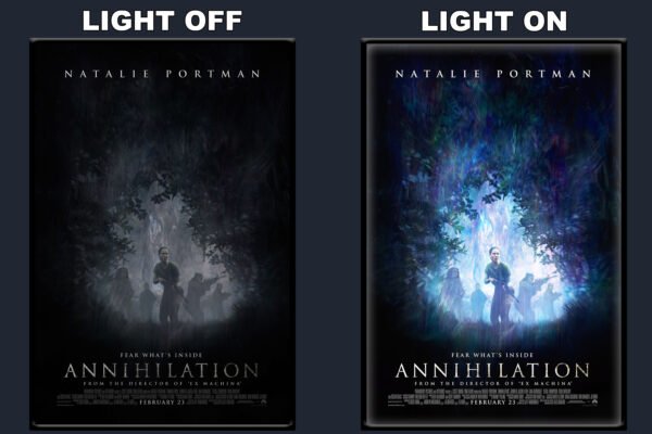 Annihilation LED Backlit Poster Frame – Movie Display