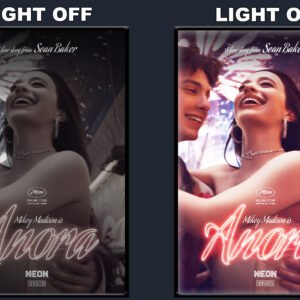 Anora LED Backlit Poster Frame – Movie Display