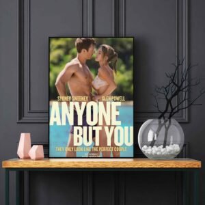 Anyone But You LED Backlit Poster Frame – Movie Display