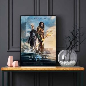 Aquaman And The Lost Kingdom LED Backlit Poster Frame – Movie Display