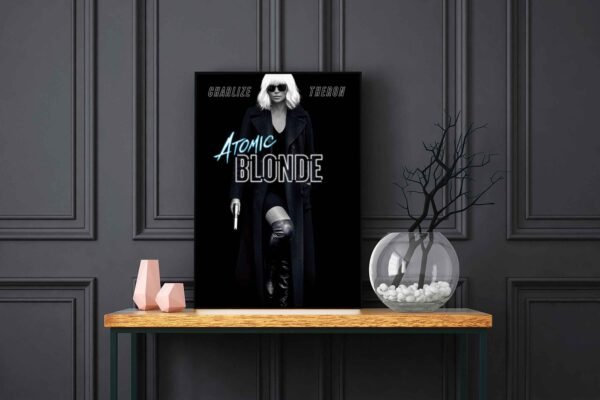 Atomic Blonde LED Backlit Poster Frame – Movie Display