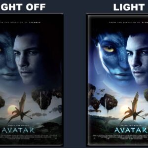 Avatar LED Backlit Poster Frame – Epic Sci-Fi Fantasy Movie Art