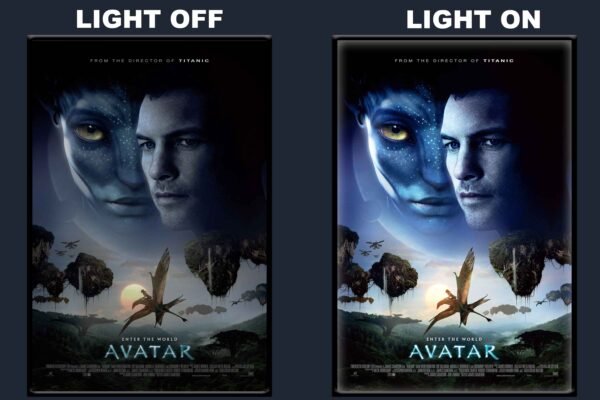Avatar LED Backlit Poster Frame – Epic Sci-Fi Fantasy Movie Art
