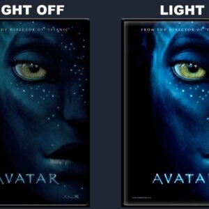 Avatar LED Backlit Poster Frame – Epic Sci-Fi Fantasy Movie Art