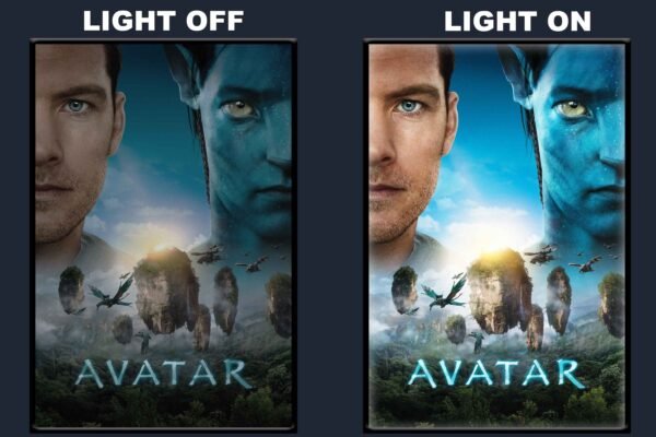 Avatar LED Backlit Poster Frame – Epic Sci-Fi Fantasy Movie Art