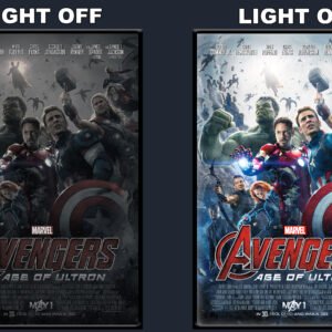 Avengers Age Of Ultron LED Backlit Poster Frame – Movie Display