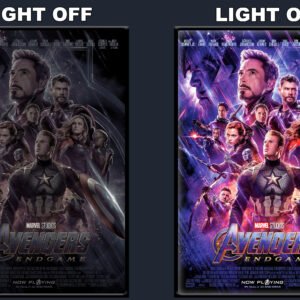 Avengers Endgame LED Backlit Poster Frame – Movie Display