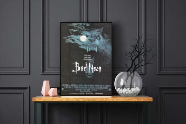 Bad Moon LED Backlit Poster Frame – Movie Display