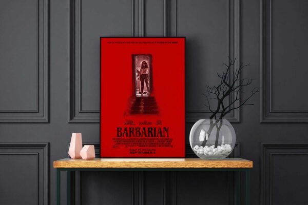 Barbarian LED Backlit Poster Frame – Movie Display