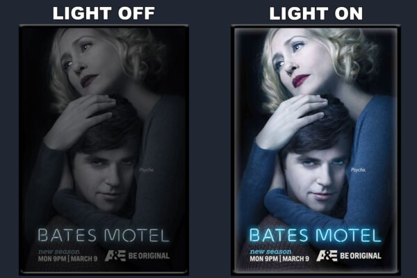 Bates Motel LED Backlit Poster Frame – Movie Display