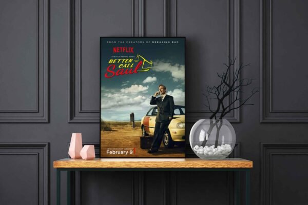 Better Call Saul LED Backlit Poster Frame – Movie Display