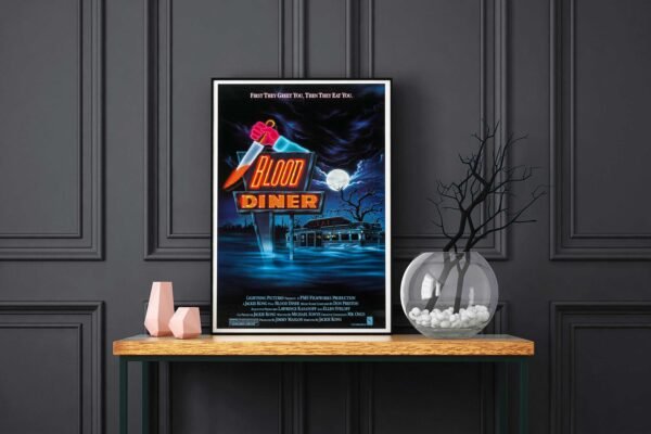 Blood Diner LED Backlit Poster Frame – Movie Display