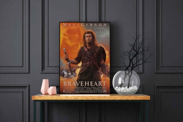 Braveheart LED Backlit Poster Frame – Movie Display