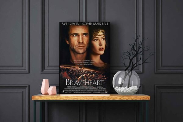 Braveheart LED Backlit Poster Frame – Movie Display