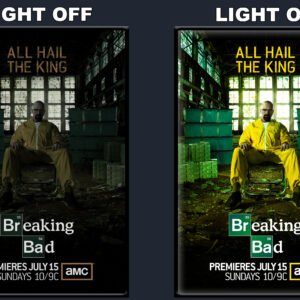 Breaking Bad LED Backlit Poster Frame – Movie Display