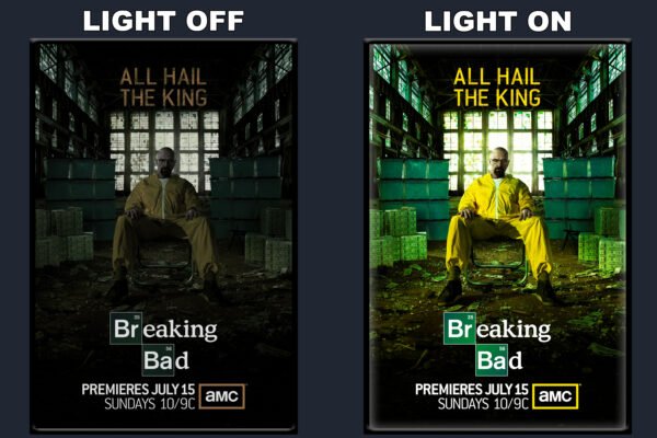 Breaking Bad LED Backlit Poster Frame – Movie Display
