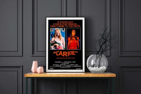 Carrie LED Backlit Poster Frame – Movie Display