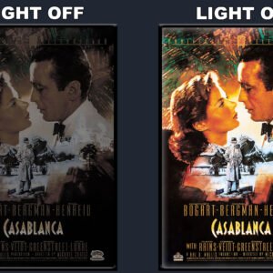 Casablanca LED Backlit Poster Frame – Movie Display