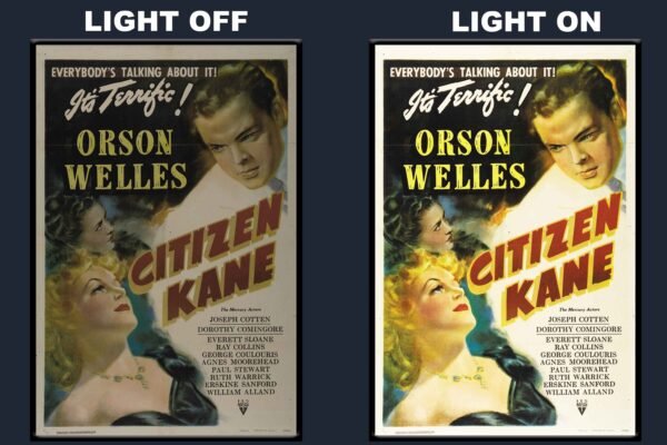 Citizen Kane LED Backlit Poster Frame – Classic Drama Collectible Wall Art