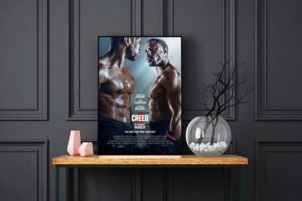 Creed Iii 2 LED Backlit Poster Frame – Movie Display