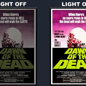 Dawn Of The Dead LED Backlit Poster Frame – Movie Display