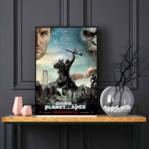Dawn Of The Planet Of The Apes LED Backlit Poster Frame – Movie Display