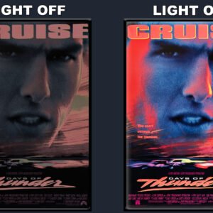 Days Of Thunder LED Backlit Poster Frame – Movie Display