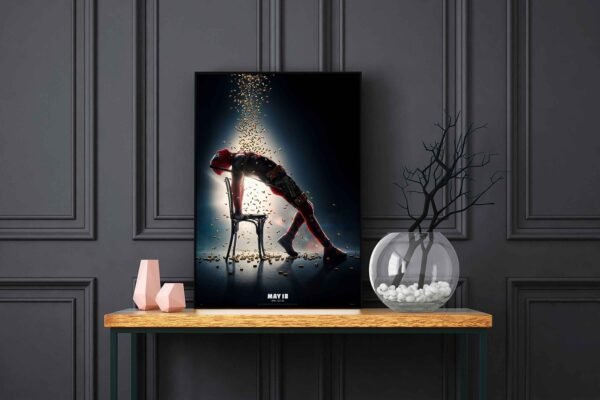 Deadpool 2 LED Backlit Poster Frame – Movie Display