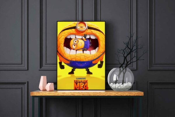 Despicable Me 4 LED Backlit Poster Frame – Movie Display