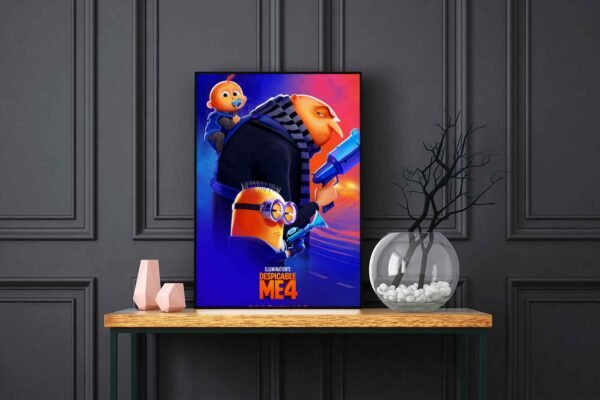 Despicable Me 4 LED Backlit Poster Frame – Movie Display
