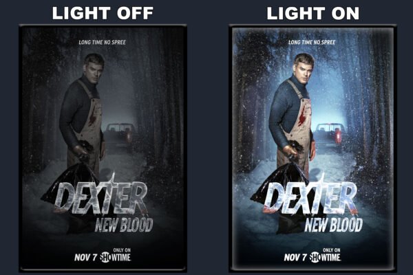 Dexter New Blood LED Backlit Poster Frame – Movie Display