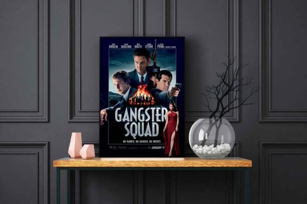 Gangster Squad LED Backlit Poster Frame – Movie Display