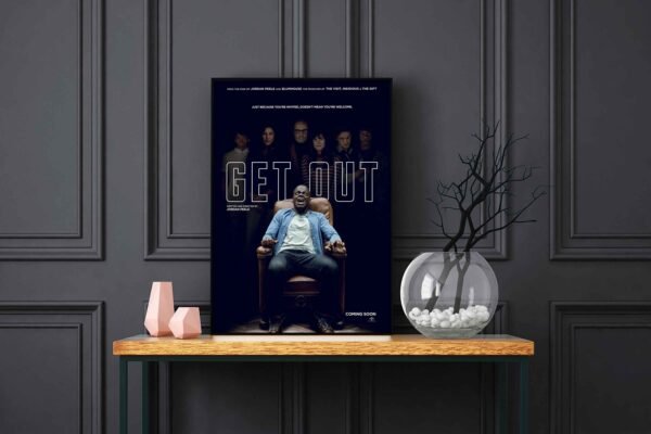 Get Out LED Backlit Poster Frame – Movie Display