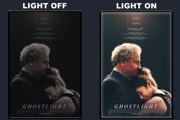 Ghostlight LED Backlit Poster Frame – Movie Display