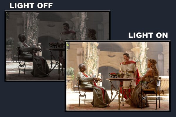 Gladiator ii LED Backlit Poster Frame – Movie Display